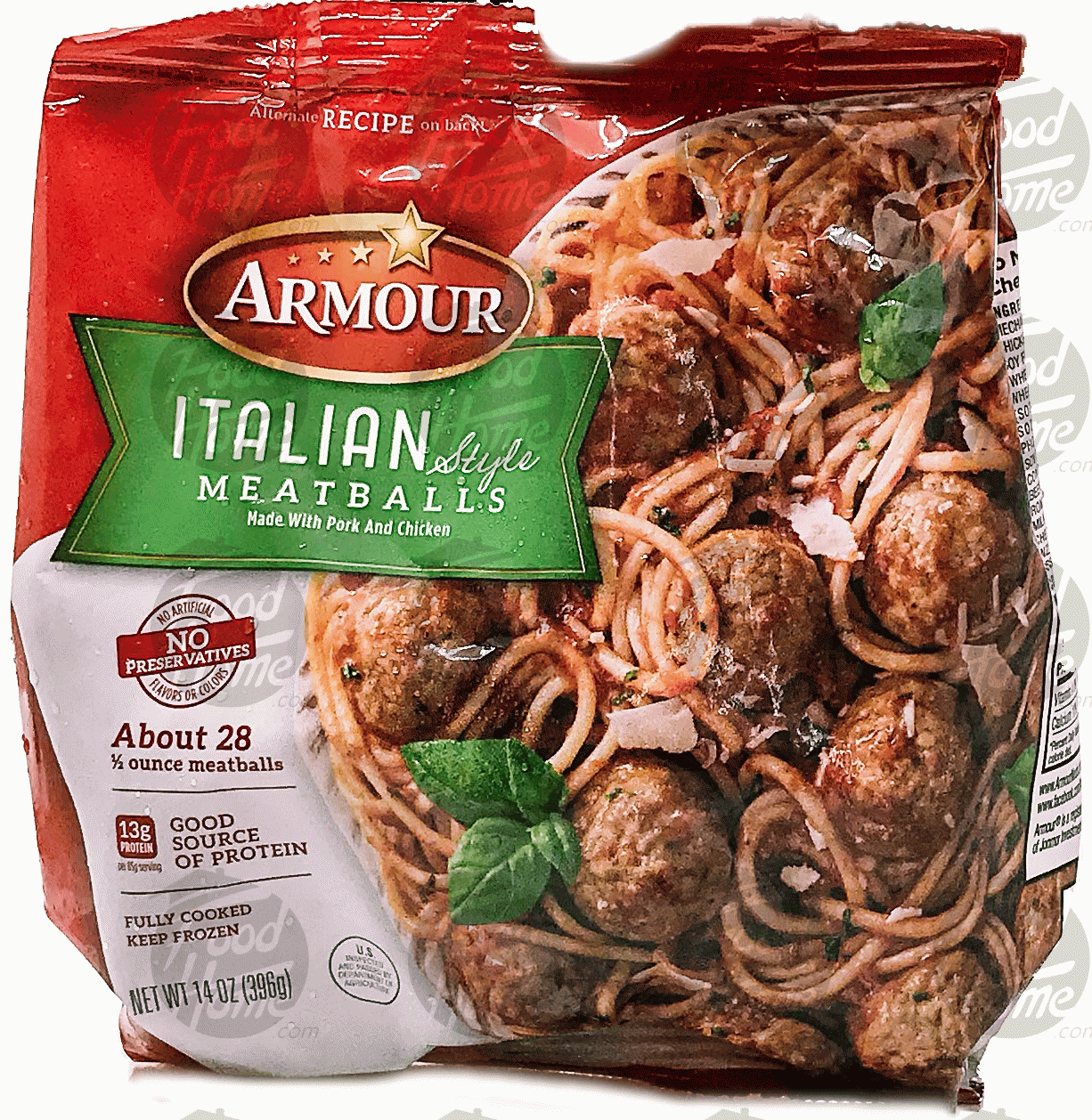 Armour  italian style meatballs over 26 full-cooked meatballs Full-Size Picture